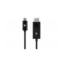 Кабель USB type C (папа) - DisplayPort (папа) 2E 2E-W1402 1 м