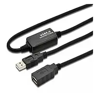 Дата-кабель Digitus DA-73100-1 10m USB (тато) - USB (мама) Picture