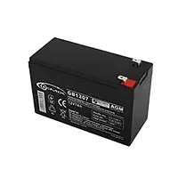 Аккумуляторная батарея Gemix 12V 7AH (GB1207), Black, AGM