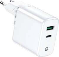 Адаптер питания для телефона Infinix XC02 USB + PD 65W White (072280)