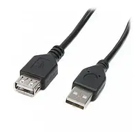 Дата-кабель Maxxter U-AMAF-10 3m USB (тато) - USB (мама) Black