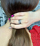 💍Масивна й елегантна — срібна каблучка з кубічним цирконієм, яка не залишиться непоміченою., фото 2