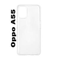 Чехол-накладка BeCover Silicone Case для Oppo A55 Transparent (708002)