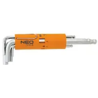 Набор инструментов Neo Tools 09-523 ключи шестигранные 2.5-10 мм, 8 шт. * 1 уп.