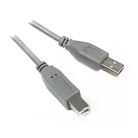 Дата-кабель Maxxter U-AMBM-6G 1.8m USB (тато) - USB Type B (тато) Dark Gray