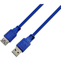 Дата-кабель ProLogix PR-USB-P-11-30-18m 1.8m USB (тато) - USB (мама) Blue