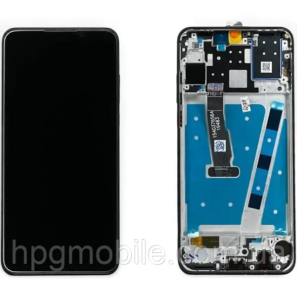 Дисплей Huawei P30 Lite 2020 48MP/Nova 4e модуль (екран,сенсор) з рамкою, оригінал, Чорний, фото 1