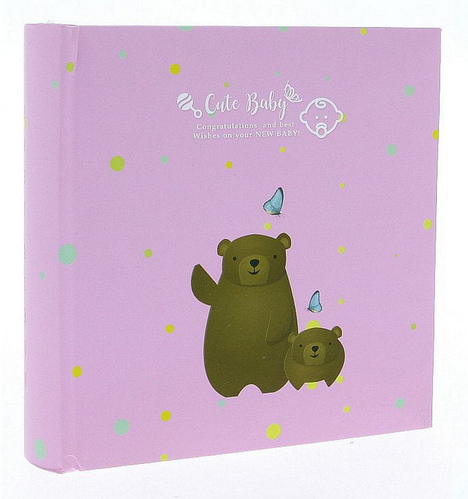 Альбом детский для фотографий 10х15 см на 100 фото Gedeon MIKO PINK (ID ...