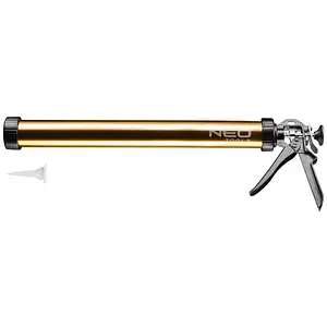 Пістолет для герметика Neo Tools 61-006ERC Black Copper 600мл, сталево-алюмінієвий корпус, товщина 1.1 мм
