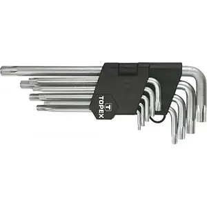 Набір шестигранних ключів TOPEX 35D961 Silver 9 шт