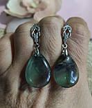Серьги с флюоритом, фото 2
