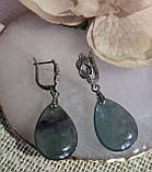 Серьги с флюоритом, фото 4