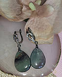 Серьги с флюоритом, фото 7