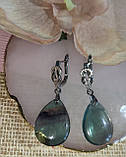 Серьги с флюоритом, фото 5
