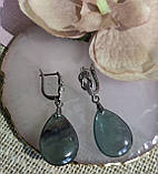 Серьги с флюоритом, фото 9