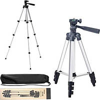 Тринога для фотоапарата Tripod 3110 PRO | Штатив стабілізатор для телефону Триноги для фото | LV-693 Штатив маленький