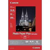 Фотобумага Canon Plus Semi-gloss SG-201 White 10х15 50л.