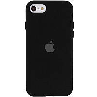 Чохол-накладка EpiK Silicone Case Full для iPhone SE (2020) Black