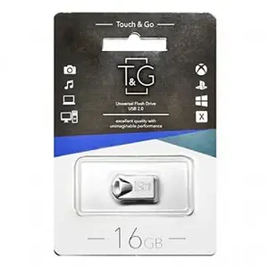 Флеш память T&G 106 Metal Series TG106-16G Silver 16 GB USB 2.0