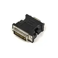 Переходник PowerPlant CA910892 DVI-I (тато) - VGA (мама) Black