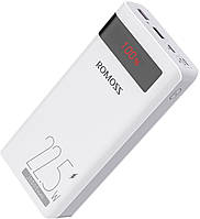 Внешний портативный аккумулятор Romoss Sense8PF 30000mAh White 22, 5W (PHP30-852-1745H)