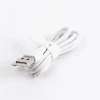 Дата-кабель Maxxter UB-L-USB-01W 1m USB (тато) - Lightning (тато) White