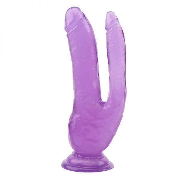 Подвійний фалоімітатор 8.0 Inch Dildo, Purple