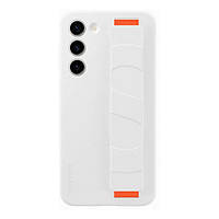 Чехол-накладка Samsung Silicone Grip Case для Galaxy S916 S23 Plus White