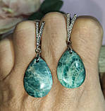 Серьги с амазонитом, фото 8