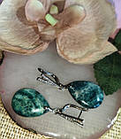 Серьги с амазонитом, фото 7