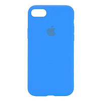 Чохол-накладка EpiK Silicone Case Full Protective для Apple iPhone SE (2020) Blue