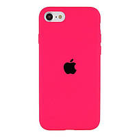 Чохол-накладка EpiK Silicone Case Full Protective для Apple iPhone SE (2020) Barbie pink