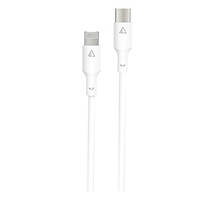 Дата-кабель Acclab PwrX 30W USB-C (тато) - Lightning (тато) 1.2m White (1283126559556)