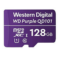 Карта памяти WD microSDXC 128GB UHS-I Purple