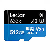Карта памяти Lexar Micro SDXC Card 633x (Class 10 UHS-I U3) 512GB