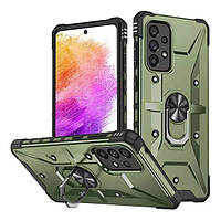 Чехол-накладка EpiK Pathfinder Ring для Samsung Galaxy A52 4G/A52 5G Army Green