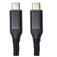 Дата-кабель San Guan CA914111 Type-C (тато)  -  USB Type-C (тато) 3m Black