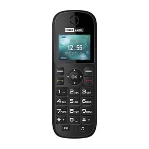 Кнопковий телефон Maxcom MM35D Black