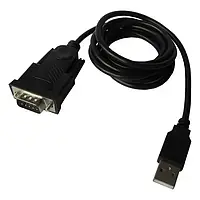 Дата-кабель Dynamode FTDI-DB9M-02 1.5m USB (тато) - RS-232 (тато) Black