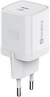 Адаптер питания для телефона Sandberg 441-42 White USB-C PD QC 3.0 20 Вт