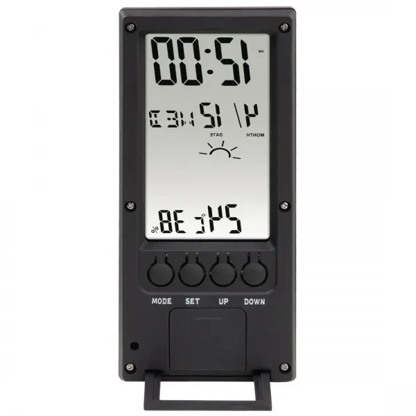 Термометр HAMA TH 140 Black з індикатором погоди
