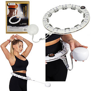 Обруч (хулахуп) масажний Springos Smart з обважнювачем FA1073 Poland