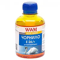 Чернила для принтера WWM Epson Expression Premium XP-600/XP-605/XP-700 200г Yellow (E26/Y)