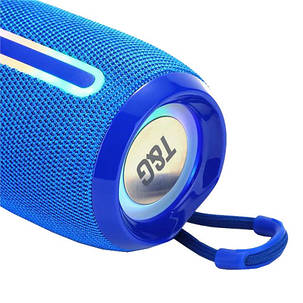 Bluetooth-колонка TG653 Blue Edition + FM "Ритм Твого Життя", фото 3