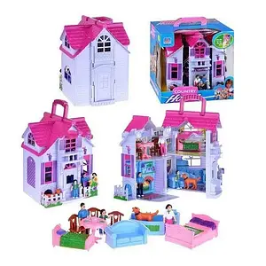 Дитячий будиночок для ляльки SFL F611 Pink