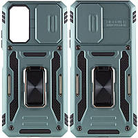 Чехол-накладка EpiK Camshield Army Ring для Xiaomi Redmi Note 11 Pro (Global)/11 Pro 5G/11E Pro Light Green