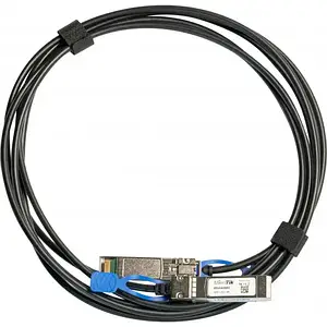 Кабель стекування Mikrotik XS+DA0001 Black SFP+ 1 м