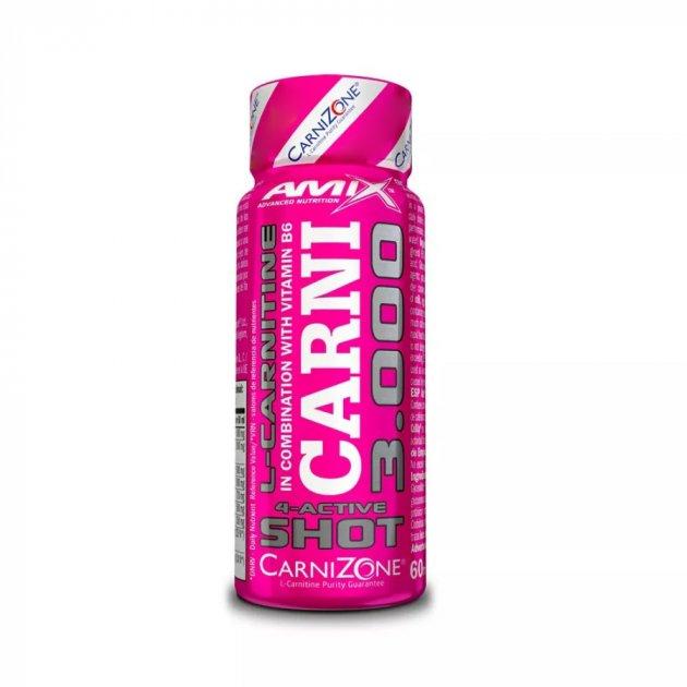 Жиросжигатель для спорта Amix Nutrition CarniShot 3000 60 ml Lemon UM, код: 7620916 - фото 1 - id-p2183465325