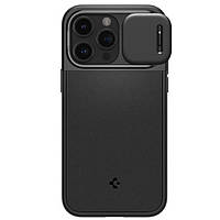 Чехол-накладка Spigen для Apple iPhone 15 Pro Max Optik Armor MagFit Black (ACS06599)