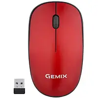 Мишка Gemix GM195 Black Red